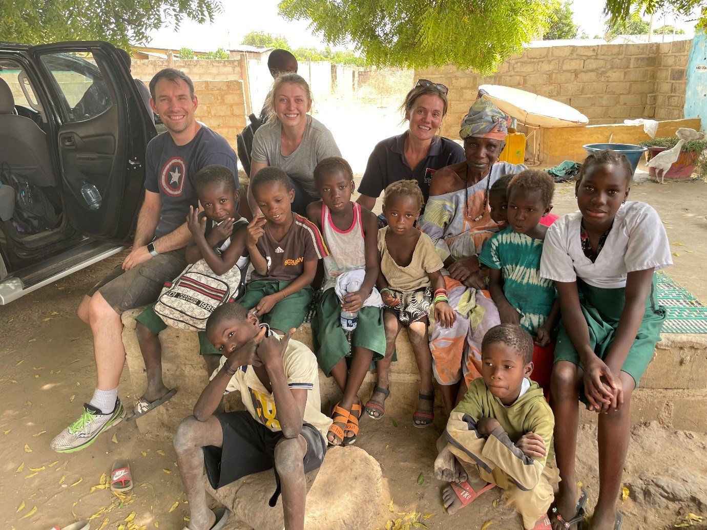 UK Clinical team visit the Gambia